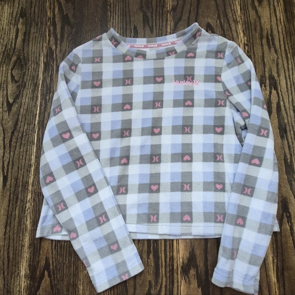 Hurley Plaid Pajama Set - Picture 2 of 13